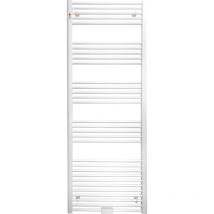 Mert - Badheizkörper Standard gerade Form Breite 300mm x Höhe 1200mm, mit Mittelanschluss und Seitenanschluss
