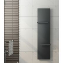 Badheizkörper alwar in Mittelanschluss, grau) - grau