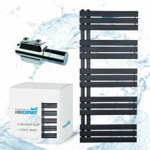 Badheizkörper Heizkörper Handtuchwärmer Handtuchtrockner Modell stacey anthrazit 600 x 1638