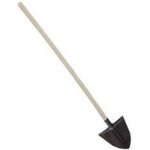 Badile a Punta Forgiato con Manico in Legno – 28x28 cm – Peso 2,3 kg – Giardinaggio