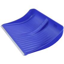 Di Martino 5301b Pala Spazzaneve In Resina Con Profilo Alluminio 50x42 Cm Innesto Rapido Colore Blu