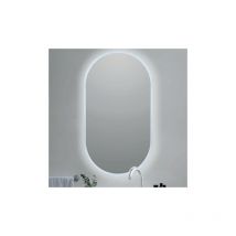 Badspiegel mit led salines chrom