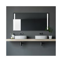 Talos Light Badspiegel Mit Beleuchtung - Led Badezimmerspiegel 140x70 Cm - Wandspiegel Mit Led Lichtausschnitt - Spiegel Mit Lichtfarbe Neutralweiß - 