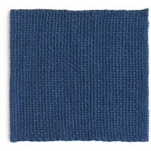 Badezimmerteppich Cm 50X50 Aus Blauer Baumwolle Und Mikrofasern Frangipani