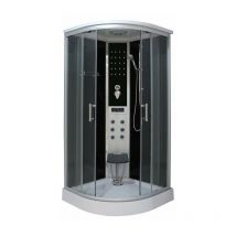 Bagno Italia Cabina box doccia Idromassaggio 90x90 con sistema quickline