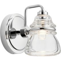 Elstead Kichler Talland Lampada da parete per bagno Cromo lucido, IP44