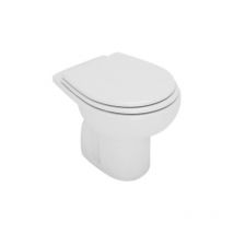 Water Clever scarico terra cm. 51x37 bianco lucido