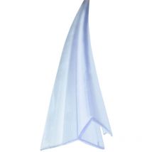 Bagnoxx - Duschdichtung Anschlagdichtung 135 Grad Transparent für einseitige Duschtür Öffnung, Duschlippe aus pvc, Abdichtung Dusche - für 8mm