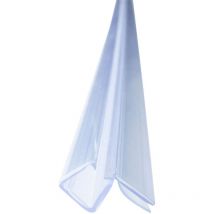 Bagnoxx - Duschdichtung Anschlagdichtung 90 Grad Transparent für Duschtür und weiterem Glaselement, Duschlippe aus pvc - für 6mm Glasstärke