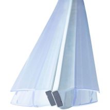 Bagnoxx - Duschdichtung Magnetdichtung für Duschtüren Transparent Schließwinkel von 135 und 180 Grad, versetzt, pvc Duschlippe - für 6mm Glasstärke