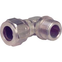 Coude De Serrage En Laiton Avec Filetage Mâle Diam. 22 Mm X 1/2''