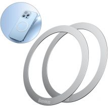 Bague de téléphone magnétique Halo Series SET de 2, argent