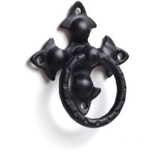 Bague en acier finition forge noire, dimensions: 57x63x15mm - talla