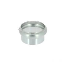 Bague simple extensible zinc naturel diamètre 100 mm