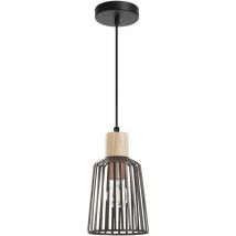 Suspension baguet Small E27 42W Noir