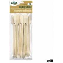 Algon - Baguettes en bambou 13.5 cm set 20 pièces (48 pièces)