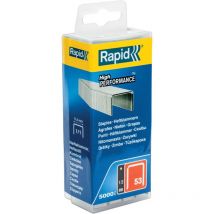 Agrafes en fil fin n°53/12mm - Boîte polypro 5000 - (40303086) - Rapid