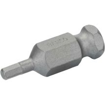 Bahco 7/16 Schlagschraubendreher Bits Für 4 Mm Sechskantschrauben 35 Mm - 2 Stk. Pro Blisterpackung