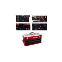 Caisse à outils métallique, kits d'outils multi-usages - 193 pcs - Bahco