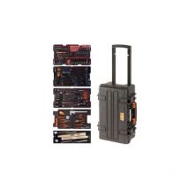 Caisse à outils métallique, kits d'outils multi-usages - 194 pcs - Bahco