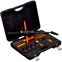 Bahco Einspritzdüsen-Abzieher-Satz – 10 Einsätze – Hochleistungsstahllegierung – 4 kg Gleithammer – Kompatibel mit Siemens, Bosch, Delphi, Denso