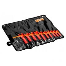 Bahco - Jeu de clés à fourche isolées, 10 mm - 10 pièces