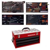 Kit d'outils aviation - 137 pcs/caisse métallique - Bahco