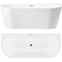 REA - baignoire acrylique murale capri 170CM