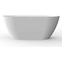 Badplaats - Baignoire autoportante Bahia 170 x 73 x 58 cm - Bain blanc