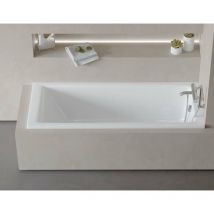 Sanycces - Baignoire rectangulaire encastrable bali blanc brillant 170x75