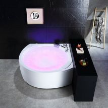 Boreal Sauna - Baignoire balneo d'angle elixir 360 2 places archipel - 150x150