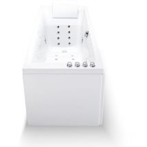 Spalina - Baignoire balnéo droite tenzo Wave 170x70cm, by