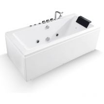Spalina - Baignoire Balnéo Sikinos Jets, 170x78cm, By