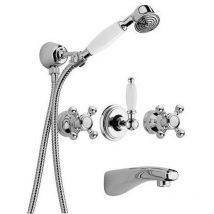 Paffo - Baignoire douche intégrée série violette