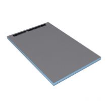 Wedi - Receveur à carreler Fundo Riolito Neo, avec écoulement linéaire 160 x 100 cm