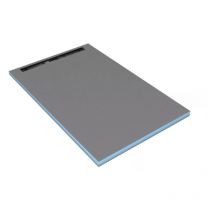 Wedi - Receveur à carreler Fundo Riolito Neo, avec écoulement linéaire 180 x 90 cm