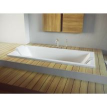 Otitec - Baignoire encastrable blanc vera 180x80
