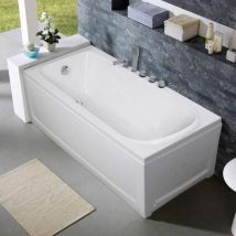Baignoire encastrable en acrylique Fiberglass Design Ozone