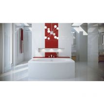 Baignoire genova, avec tablier 160x75 cm