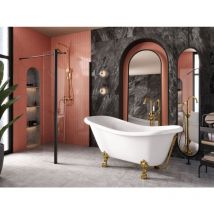 Baignoire îlot OTYLIA 160/170 x 77 cm - 160 x 77 cm