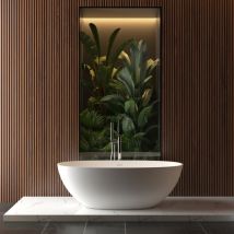 Baignoire îlot design en solid surface ovale malmo 165 cm
