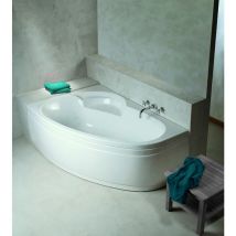 Baignoire Ladiva 160 x 100 cm - Droite - Avec tablier