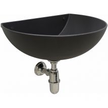 Baignoire modèle Venezia avec siphon en laiton pour la maison fontaine murale de jardin finition murale au choix : chrome