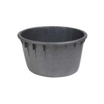 Baignoire Ovale l 85 70X60 h 37 Noir ICS