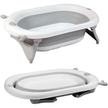 Looping - Baignoire Pliante - 23x80x49 Cm - Gris Blanc