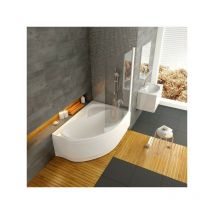 Ravak - Baignoire Rosa ii Tablier: Avec tablier - Sens Baignoire: Droite - Dimensions baignoire d'angle et asymètrique: 160 x 105 cm