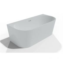 Baignoire semi-îlot murale NAOS 170x80cm, by SPALINA
