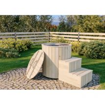 Finntherm - Bain nordique froid Naturel , 19 mm Épaisseur de paroi 110 x cm