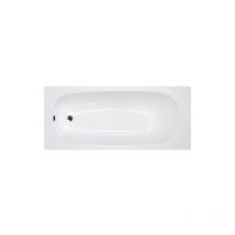 Baignoire verona 1700x410x750 mm volume: 197 l acier émaillé blanc