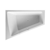 Duravit - Baignoire Bain À Remous Paiova 315 L 180x140 Blanc 1 Dossier Incliné Gauche Combi-syst E